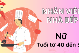 NHÂN VIÊN CANTEEN (NHÀ BẾP)