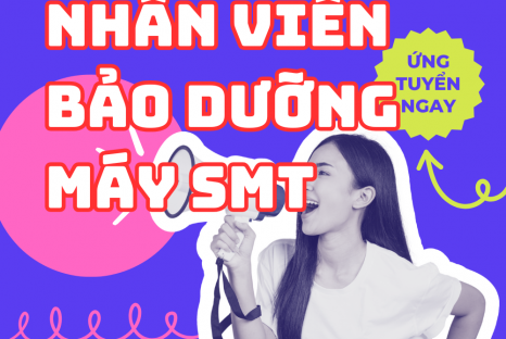 NHÂN VIÊN BẢO DƯỠNG MÁY SMT