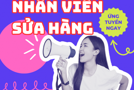 NHÂN VIÊN SỬA HÀNG